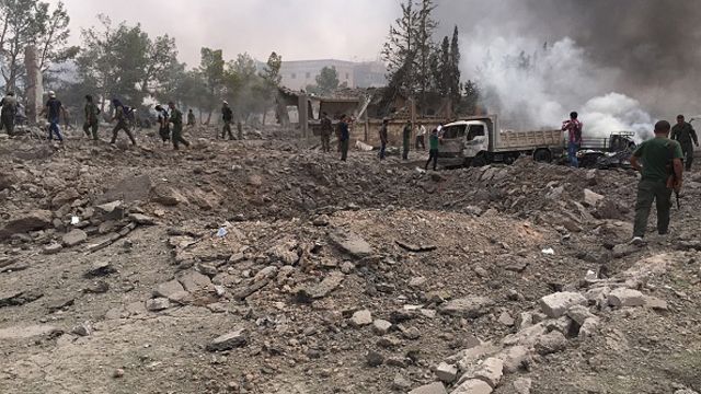 Лавров вимагає доказів, що вони бомблять "не тих, кого треба" Лавров вимагає доказів, що вони бомблять "не тих, кого треба"