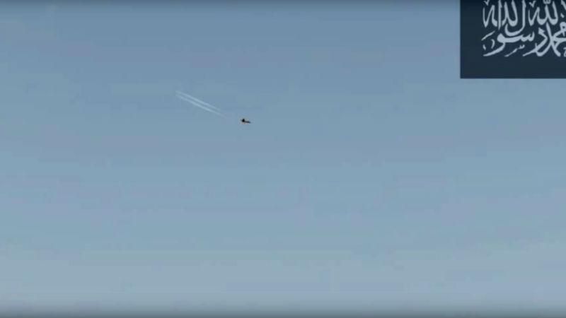 Сирийские повстанцы сбили российский штурмовик Сирийские повстанцы сбили российский штурмовик