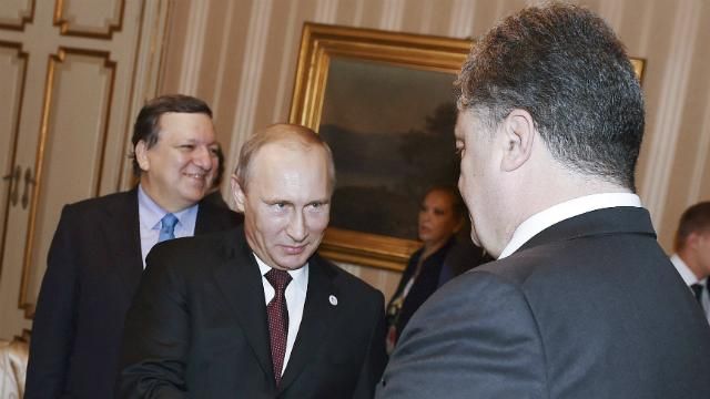 У Путина открещиваются от встречи с Порошенко