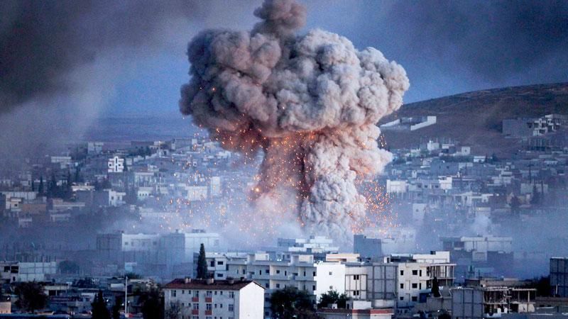 Росія бомбардує у Сирії не "Ісламську Державу", — New York Times (карта) Росія бомбардує у Сирії не "Ісламську Державу", — New York Times (карта)