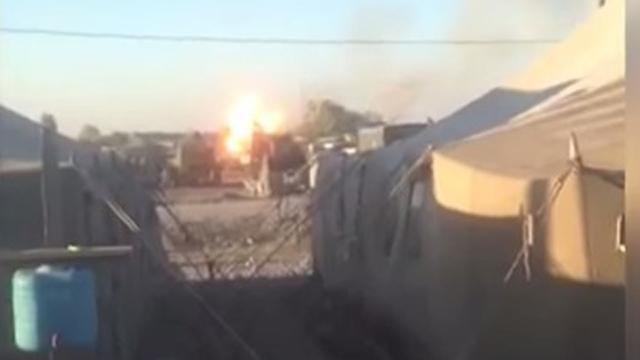 От взрыва танка на полигоне пострадали уже более десятка человек