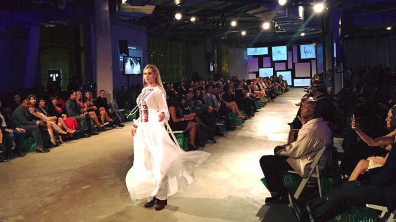 Дизайнерка показала в США колекцію української етніки Дизайнерка показала в США колекцію української етніки