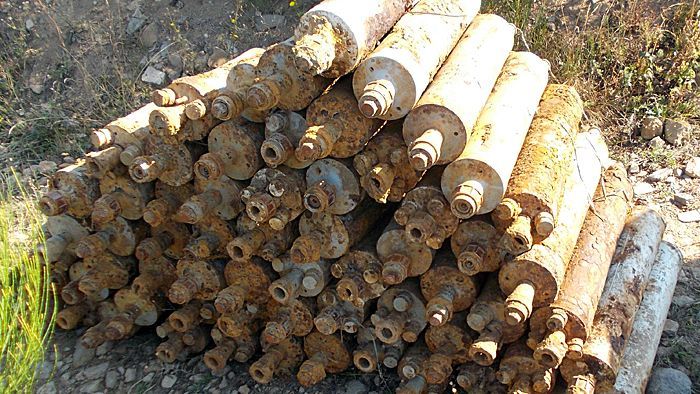 Сходив по гриби: закарпатець "зібрав" понад півсотні снарядів Сходив по гриби: закарпатець "зібрав" понад півсотні снарядів