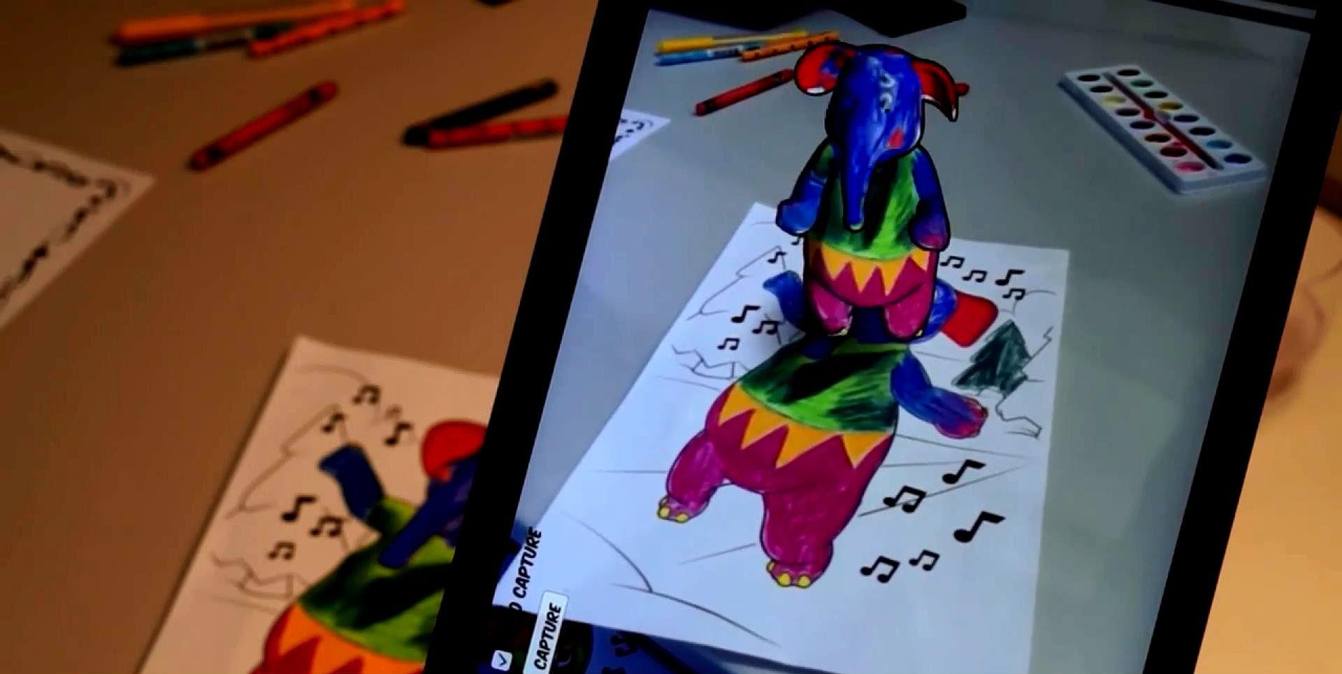 Создали уникальное приложение для социопатов, Disney создал ЗD-раскраски для детей