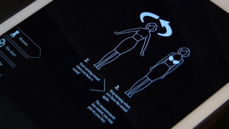 Китайцы создали зеркало, которое измеряет размер женских прелестей