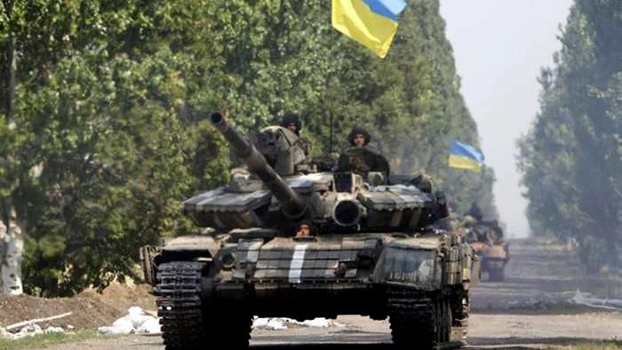 Сили АТО відвели важку техніку на Луганщині