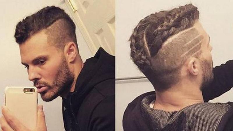 У мужчин новая мода: вместо бороды — коса У мужчин новая мода: вместо бороды — коса