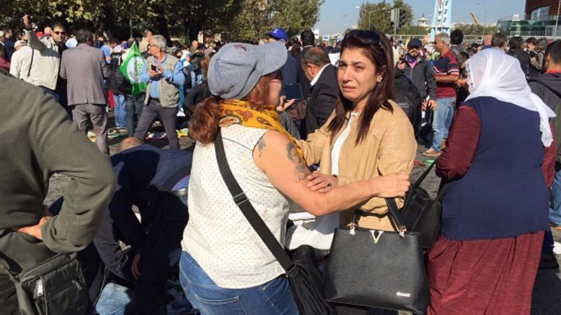 Окровавленная Анкара: страшные фото с места взрыва (18+)