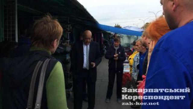 Москаля "застукали" на "П'яному" ринку Москаля "застукали" на "П'яному" ринку