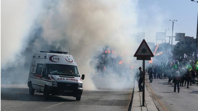 Турецким СМИ запретили показывать момент взрыва в Анкаре