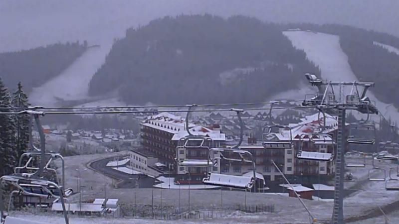 В Карпатах выпал первый сильный снег В Карпатах выпал первый сильный снег