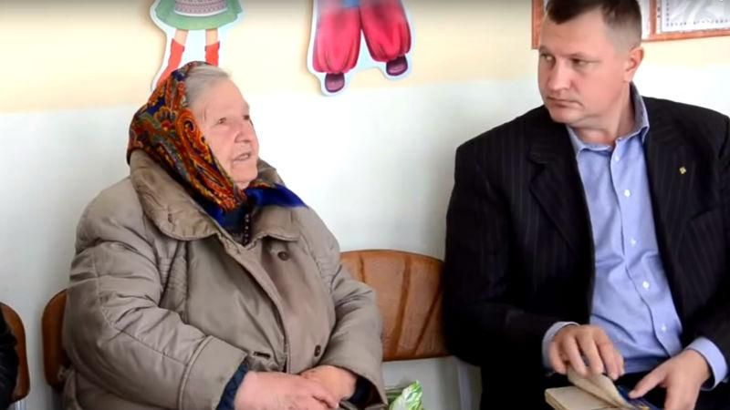 На Донбассе дети встретились с ветераном УПА На Донбассе дети встретились с ветераном УПА