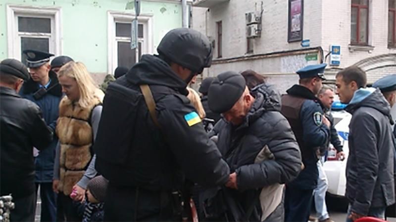 На Марші Героїв у Києві вибух