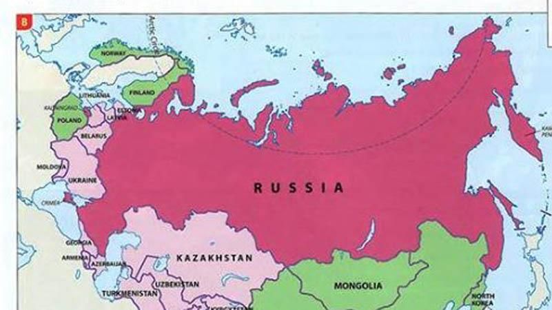 В атласе научного издательства Британии Крым стал частью России