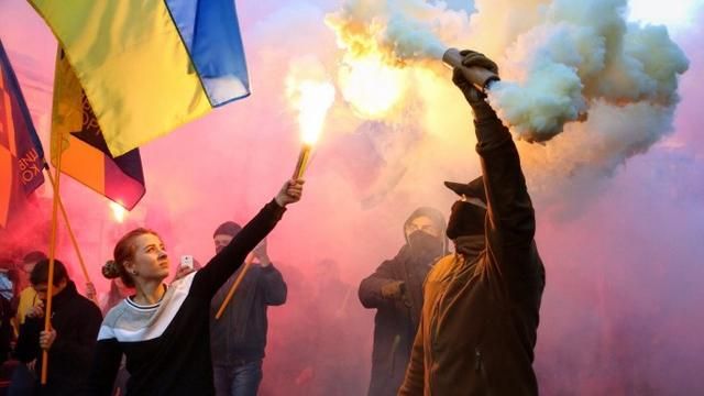 В Одессе активисты прошлись маршем с лозунгом "Иду на вы"