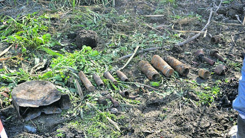 Под Киевом взорвался снаряд Под Киевом взорвался снаряд