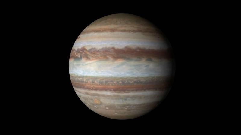 NASA показала унікальне відео Юпітера
