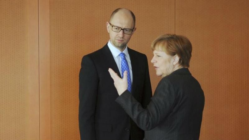 Ангела Меркель: Уряд Яценюка робить дуже мужні кроки