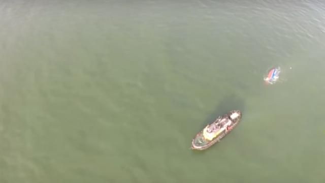 Авария возле Одессы с высоты птичьего полета: появилось видео Авария возле Одессы с высоты птичьего полета: появилось видео