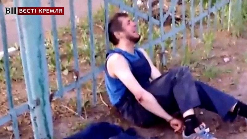 Взбешенный мужчина звал Путина, но тот не пришел Взбешенный мужчина звал Путина, но тот не пришел