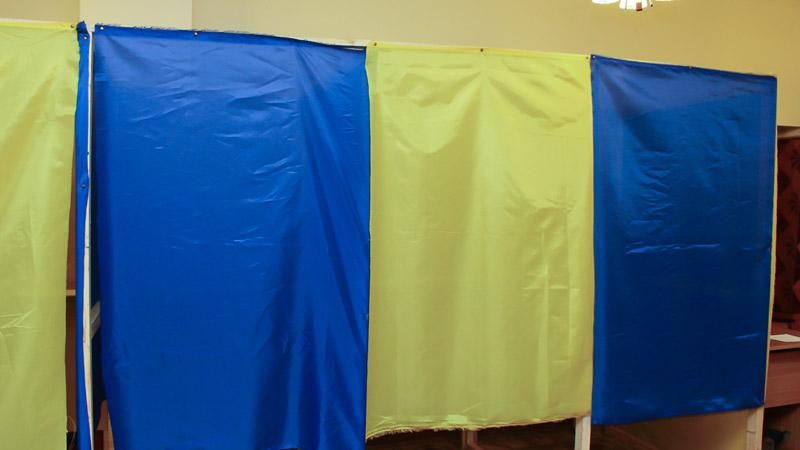В Виннице не установлены кабины для голосования