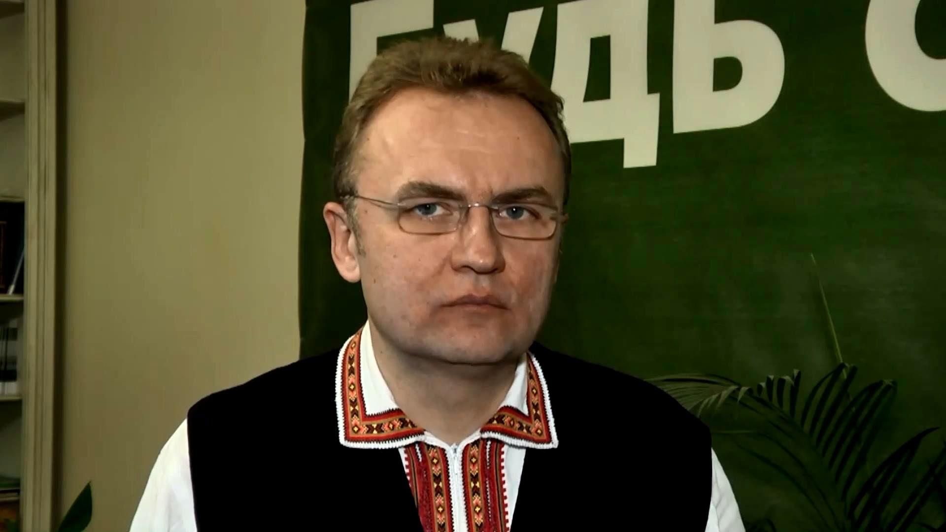 Садовый доволен предварительными результатами выборов во Львове Садовый доволен предварительными результатами выборов во Львове