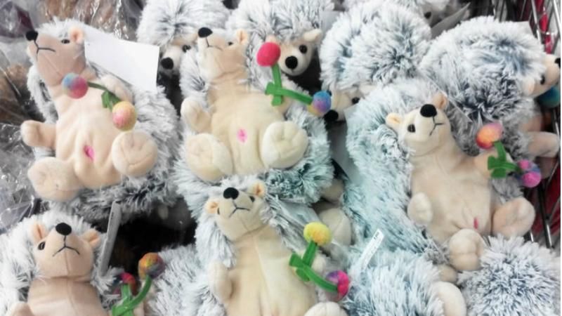 В России разгорелся скандал из-за плюшевых ежей В России разгорелся скандал из-за плюшевых ежей