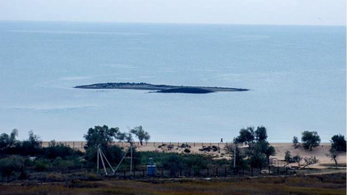 В Азовском море произошло извержение вулкана В Азовском море произошло извержение вулкана