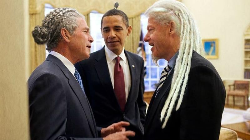 Хвостатые: Путина и Обаму по-модному причесали Хвостатые: Путина и Обаму по-модному причесали