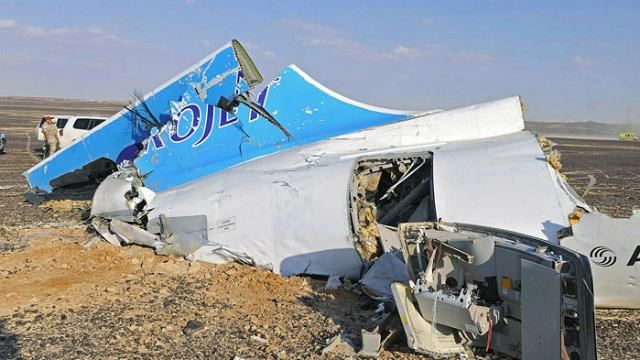 Стали відомі можливі причини катастрофи російського літака над Єгиптом