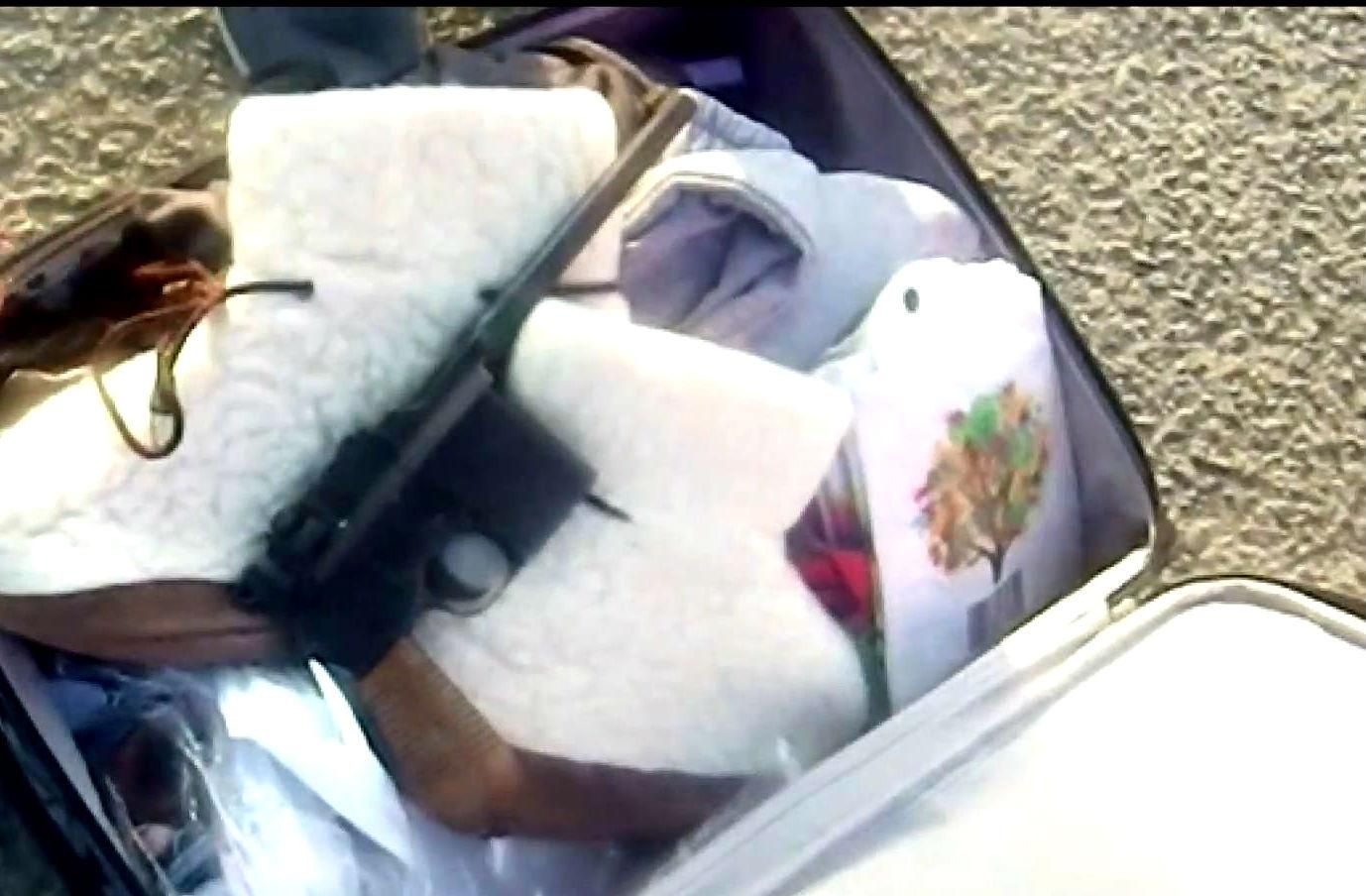 Крымчанин вез в Украину арсенал киллера Крымчанин вез в Украину арсенал киллера