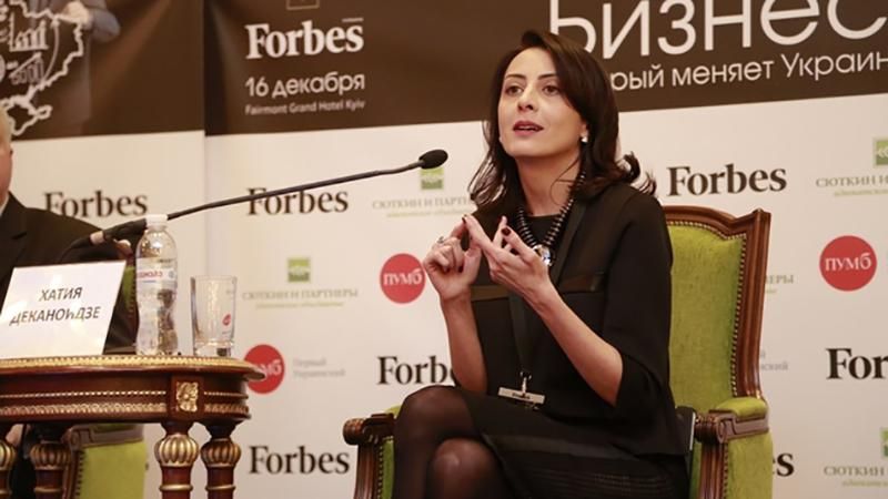 Эксклюзивное интервью с новым руководителем украинской полиции Хатией Деканоидзе Эксклюзивное интервью с новым руководителем украинской полиции Хатией Деканоидзе