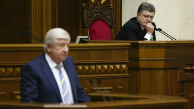 В "Блоке Порошенко" говорят, что Шокин готов уйти в отставку, но Порошенко против