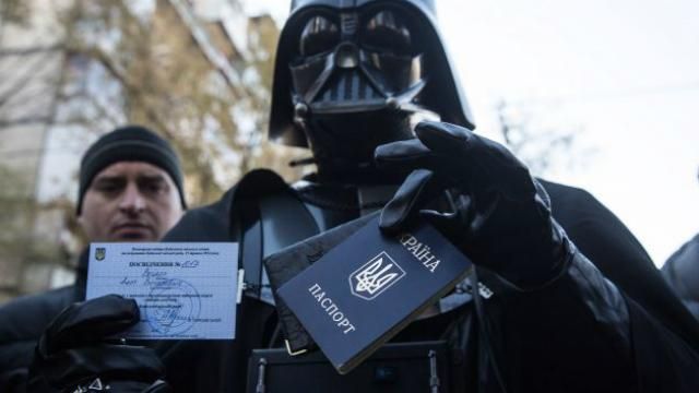 Порошенко сказал, что думает о Дарте Вейдере в кресле премьера Порошенко сказал, что думает о Дарте Вейдере в кресле премьера