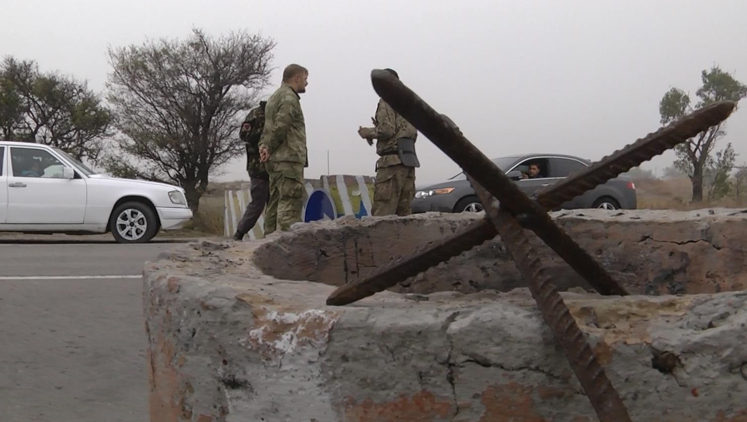 Як блокують Крим: ексклюзивний репортаж із місця подій