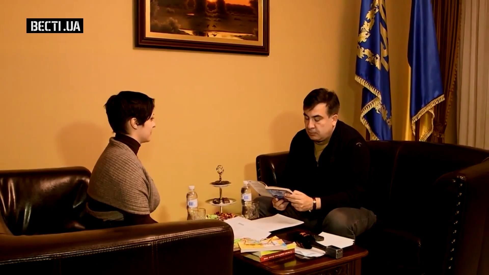 Саакашвілі розповів, що йому найважче в українській мові Саакашвілі розповів, що йому найважче в українській мові