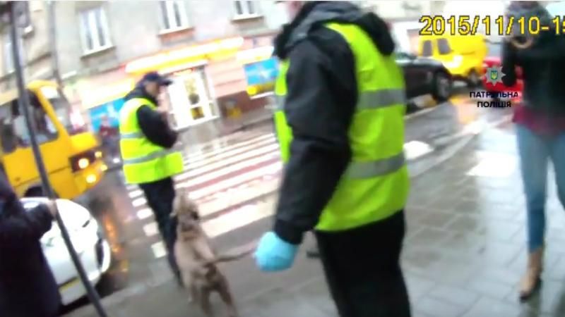 На полицию набросился пес, который защищал хозяина-нарушителя