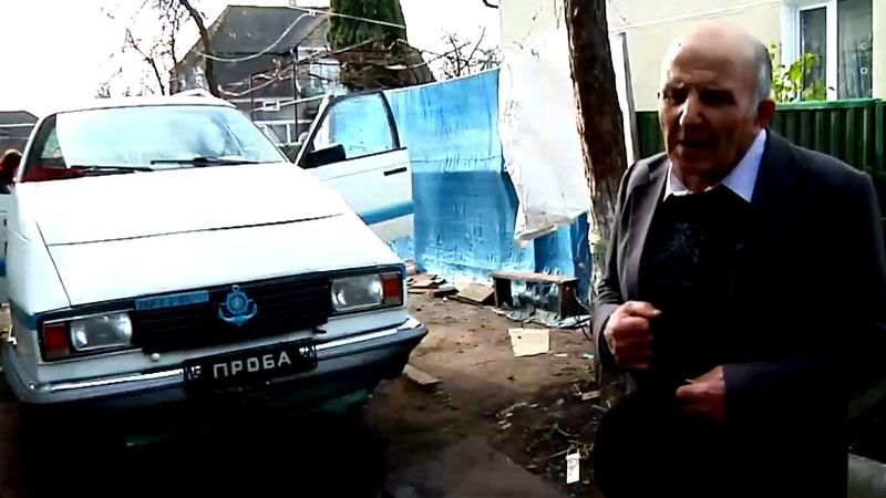 На Львівщині винахідник-самоук сконструював диво-автомобіль На Львівщині винахідник-самоук сконструював диво-автомобіль