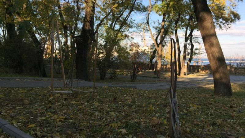 Вандалы уничтожили аллею Небесной сотни в Одессе