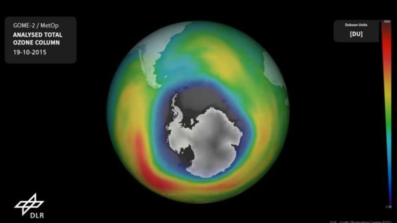 Людству треба схаменутися: озонова діра рекордно збільшується