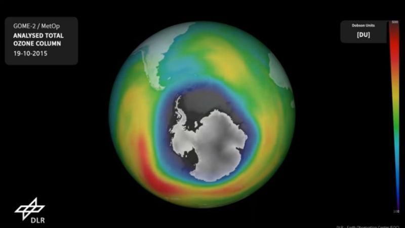 Человечеству надо опомниться: озоновая дыра рекордно растет