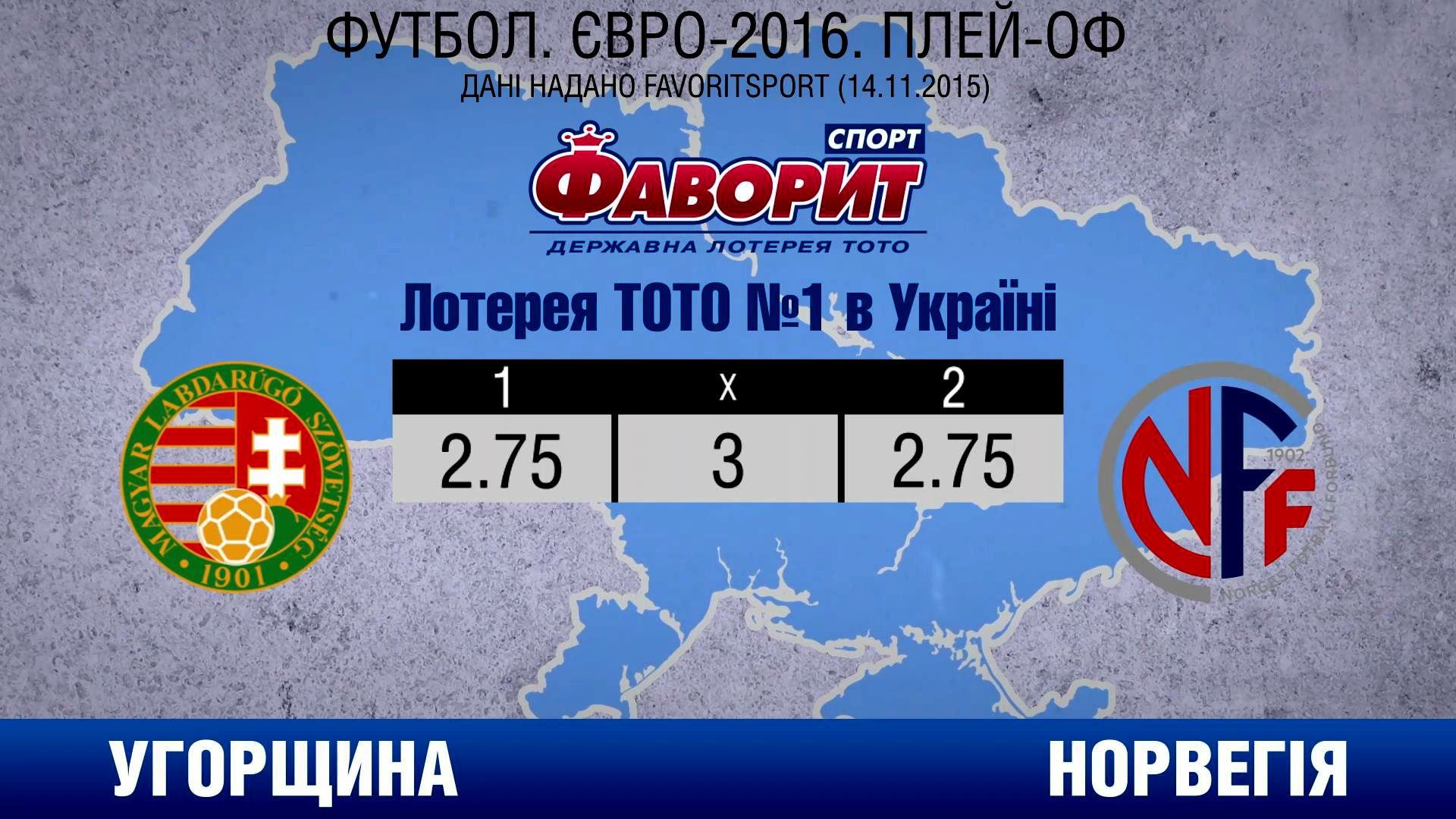 Угорщина — Норвегія: вирішальна битва за Євро-2016 Угорщина — Норвегія: вирішальна битва за Євро-2016