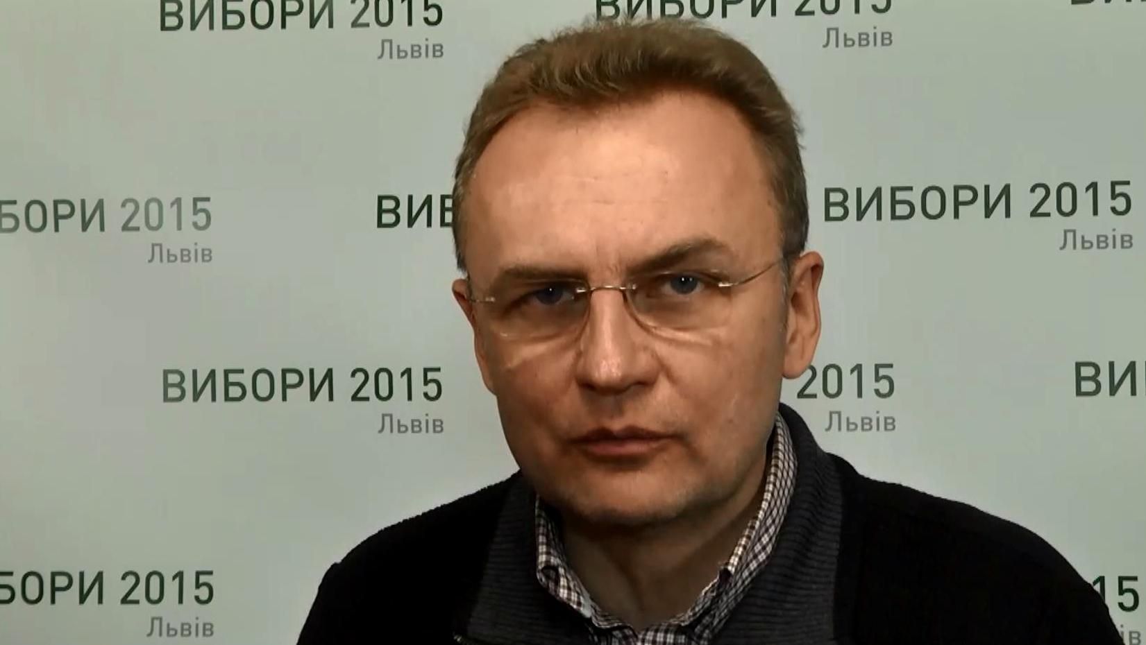 Садовый обратился к Саакашвили по завершению выборов Садовый обратился к Саакашвили по завершению выборов