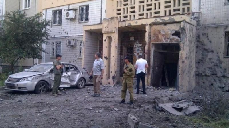 Донецк содрогается от взрывов Донецк содрогается от взрывов