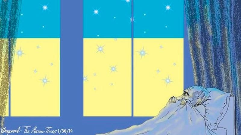 В українському конкурсі карикатур на Путіна переміг росіянин В українському конкурсі карикатур на Путіна переміг росіянин