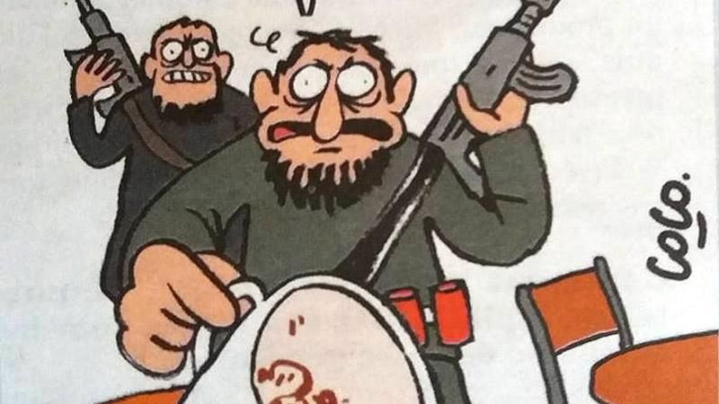 Charlie Hebdo посвятил номер терактов в Париже: новые карикатуры