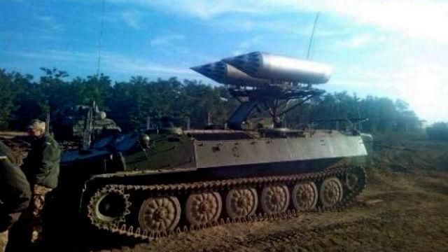 Українські військові власноруч  розробили ракетний комплекс