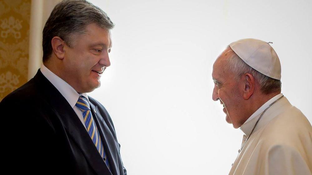 Папа Римский принял приглашение Порошенко