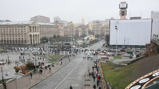 На Майдане — вече: прямая трансляция