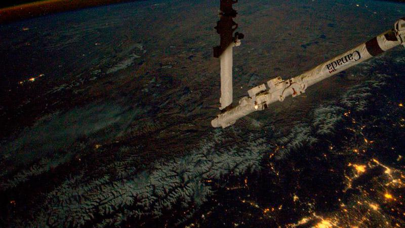 Невероятное зрелище: Гималаи из космоса